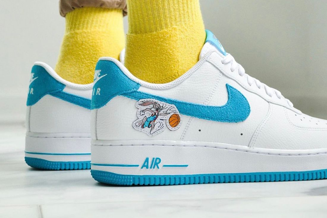 Giày Nike X Space Jam A New Legacy Air Force 1 07 Tune Squad DJ7998-100 - Ảnh 3