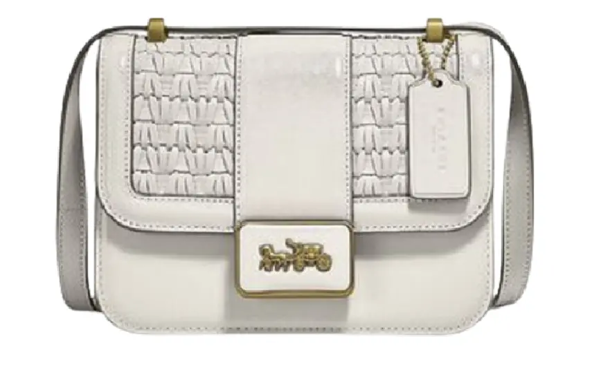 Túi Coach Alie Shoulder Bag 18 With Weaving C2587 B4 IY