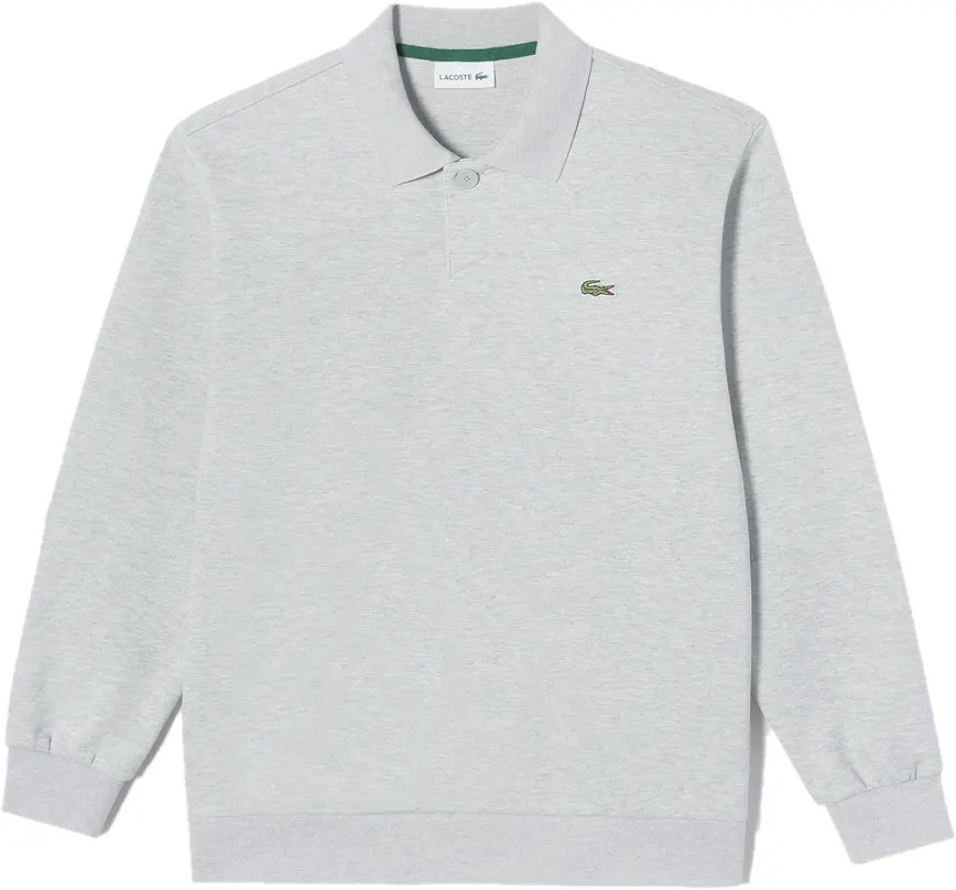 Ao Lacoste Polo Collar Sweatshirt 'Gray' SH838E-53G-CCA
