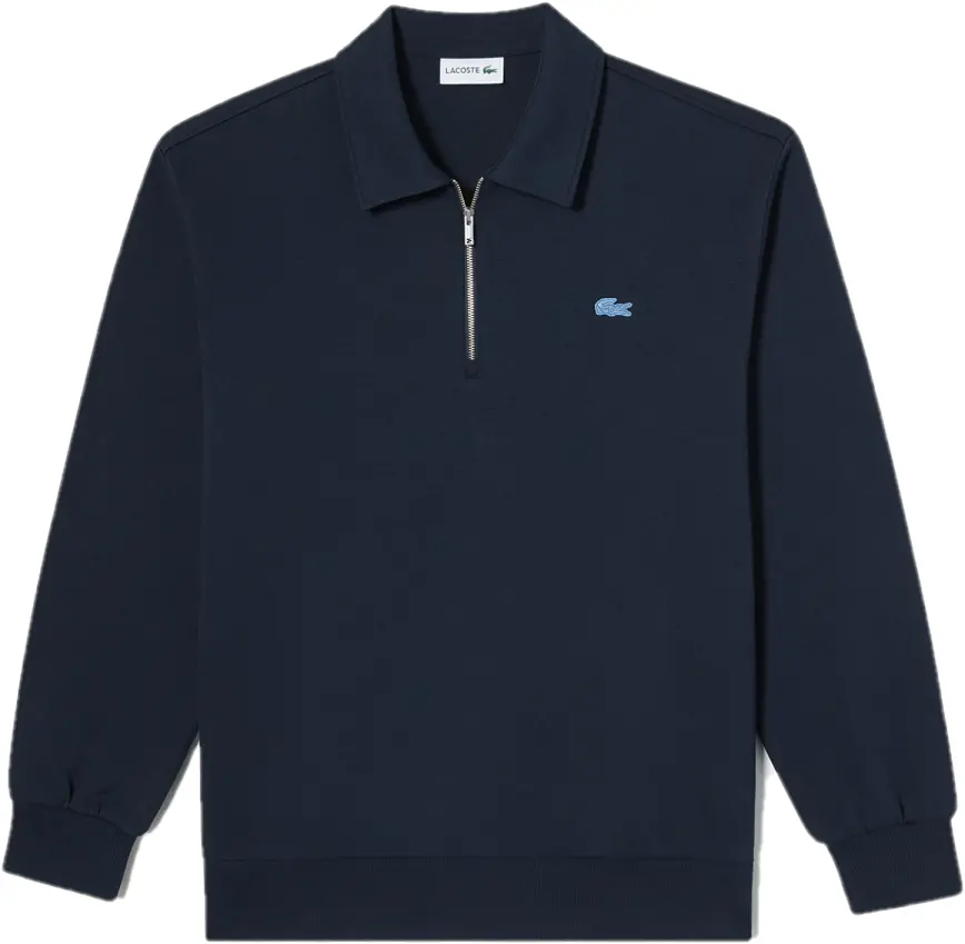 Ao Lacoste Color Croc Collar Half Zip-up Sweatshirt 'Blue' SH222E-53G-HDE