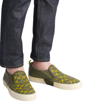 Alternative view of Giày Coach Slip On Skate 'Army Green' CA283