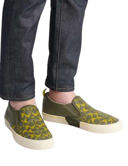 Alternative view of Giày Coach Slip On Skate 'Army Green' CA283
