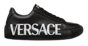Giày Versace Greca Logo Trainers Black DST644D-DV51G-D4101