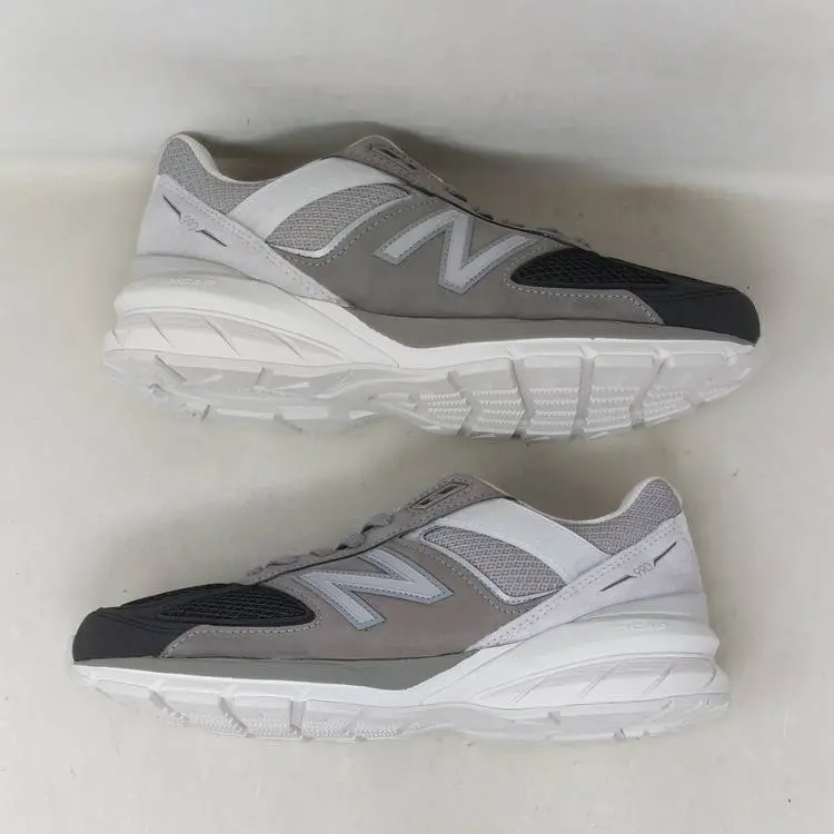 Alternative view of Giày New Balance 990v5 Made In USA 'Marblehead Black' M990BM5