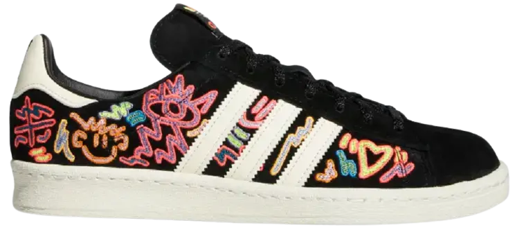 Giày Adidas Campus 80s Pride 'Black' GX6390