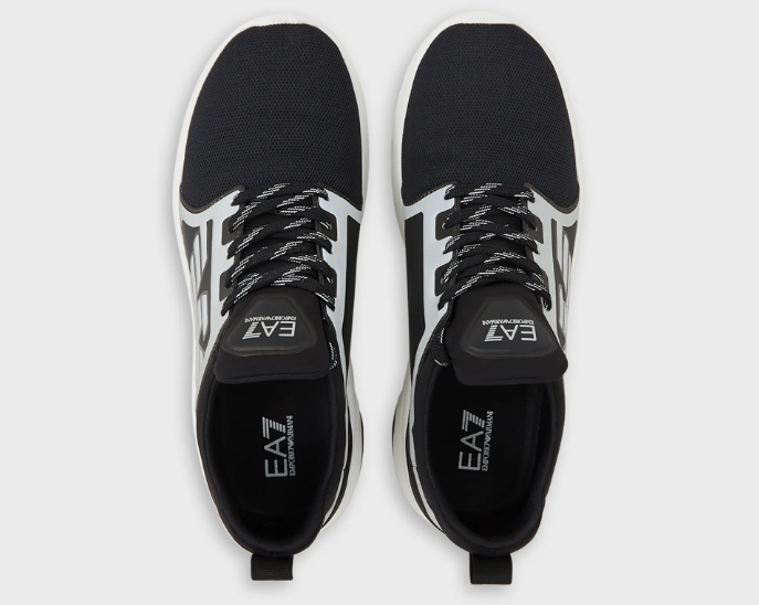 Giày Armani A-Racer Reflex 'Black White' X8X057XCC551N629 - Ảnh 5
