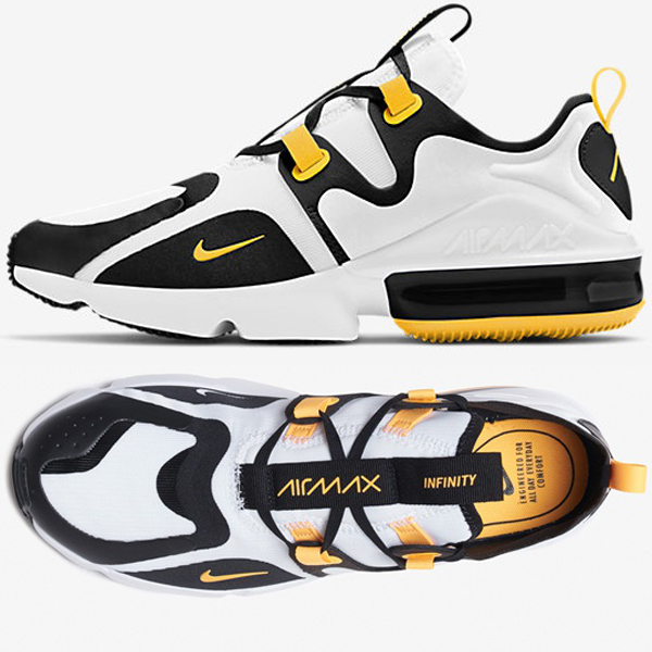 Giày Nike Air Max Infinity 'White Laser Orange' BQ3999-105 - Ảnh 5