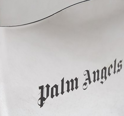 Túi Palm Angels Logo-print Mini Padlock Bag PWNP002F21LEA0040110 - Ảnh 6