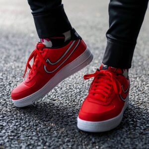 Alternative view of Giày Nike Air Force 1 Low 'Reverse Stitch Red' CD0886-600