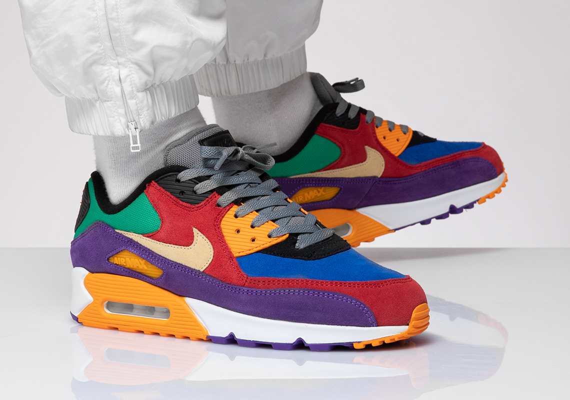 Giày Nike Air Max 90 'Viotech' CD0917-600 - Ảnh 4