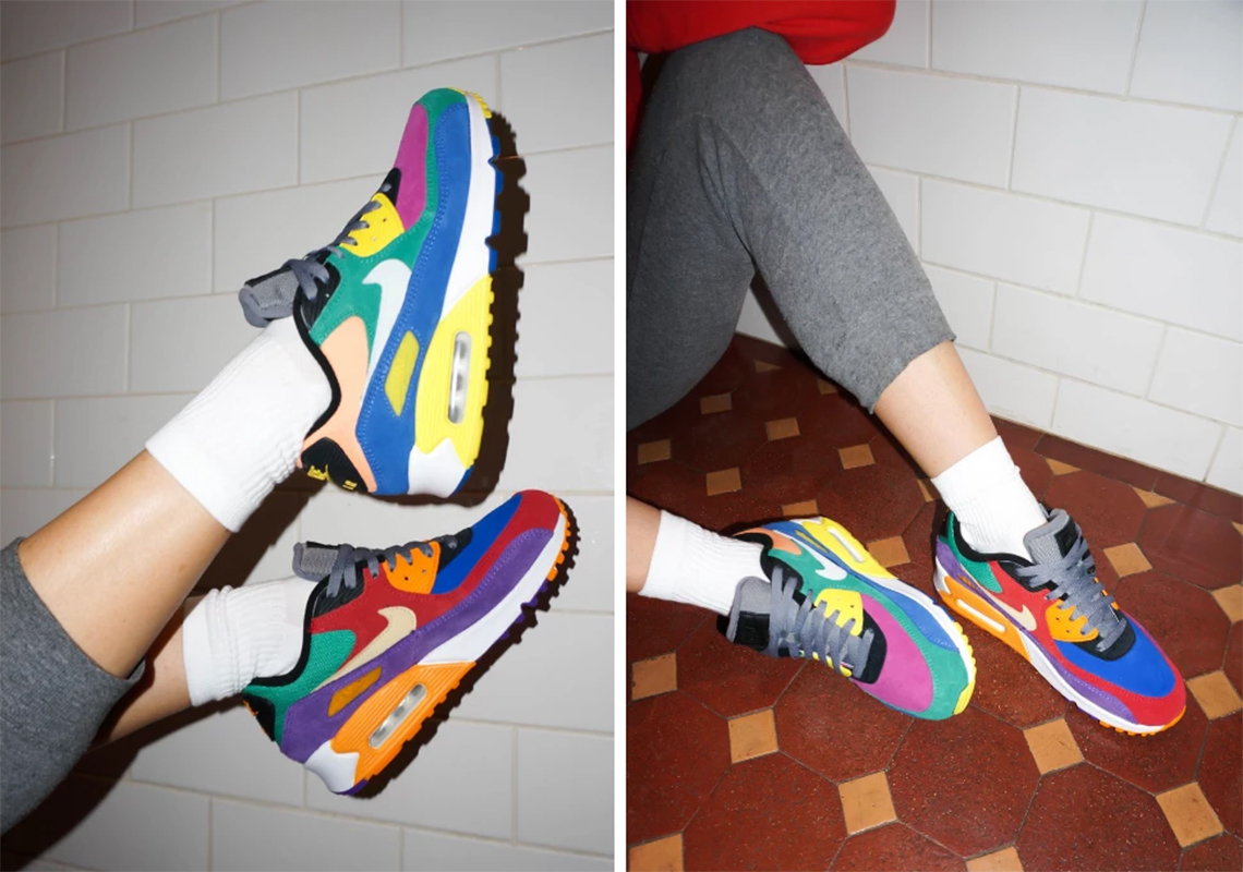 Giày Nike Air Max 90 'Viotech' CD0917-600 - Ảnh 3