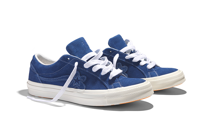 Giày Converse Golf Le Fleur x One Star Ox 'Mono Blue' 162131C - Ảnh 4