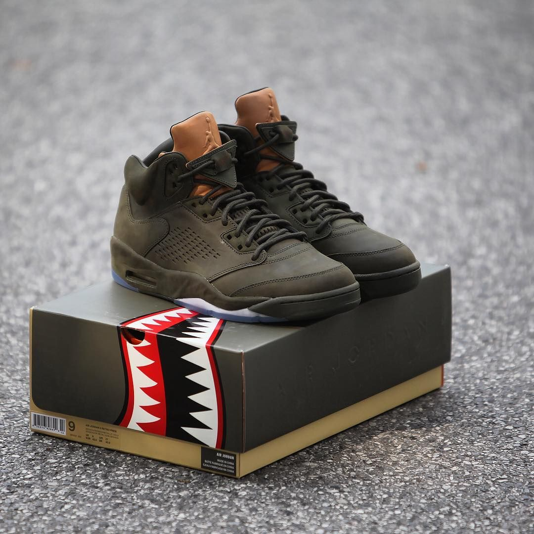 Giày Nike Air Jordan 5 Retro Premium 'Take Flight' 881432-305 - Ảnh 4