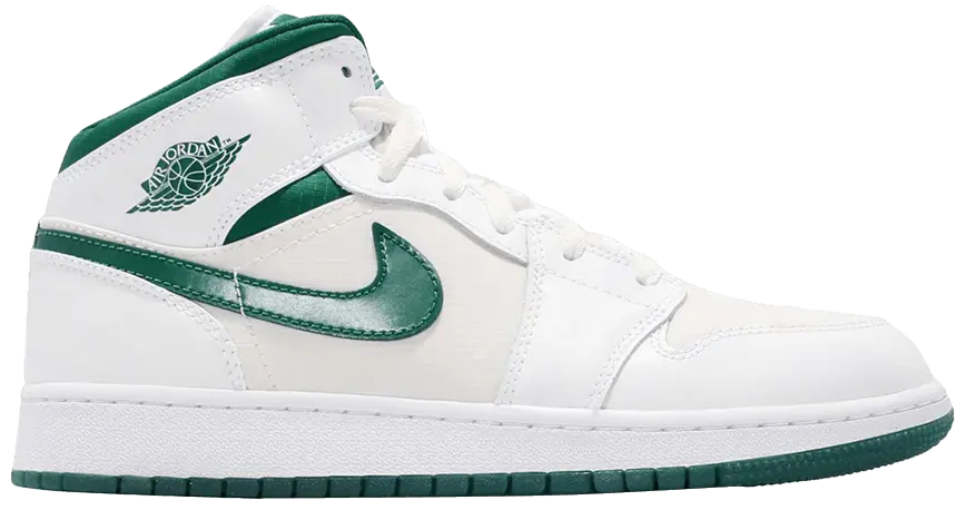 Giày Nike Air Jordan 1 Mid SE GC GS 'White Mystic Green' CD6760-103