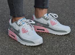 Giày Nike Air Max 90 Leather GS 'Metallic Silver Pink' CD6864-004 - Ảnh 3