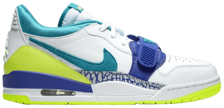 Giày Nike Just Don x Jordan Legacy 312 Low 'Neon Aquamarine' CD7069-103