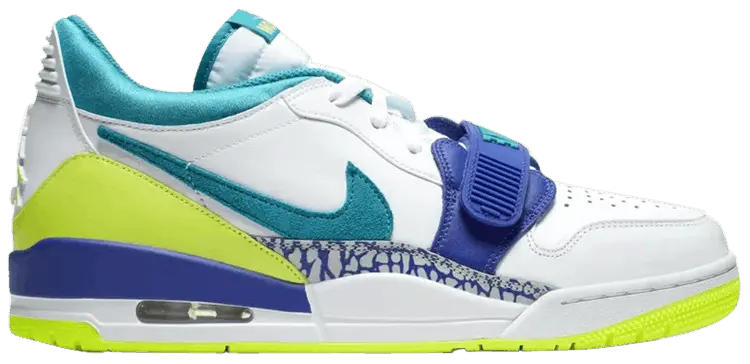 Giày Nike Just Don x Jordan Legacy 312 Low 'Neon Aquamarine' CD7069-103