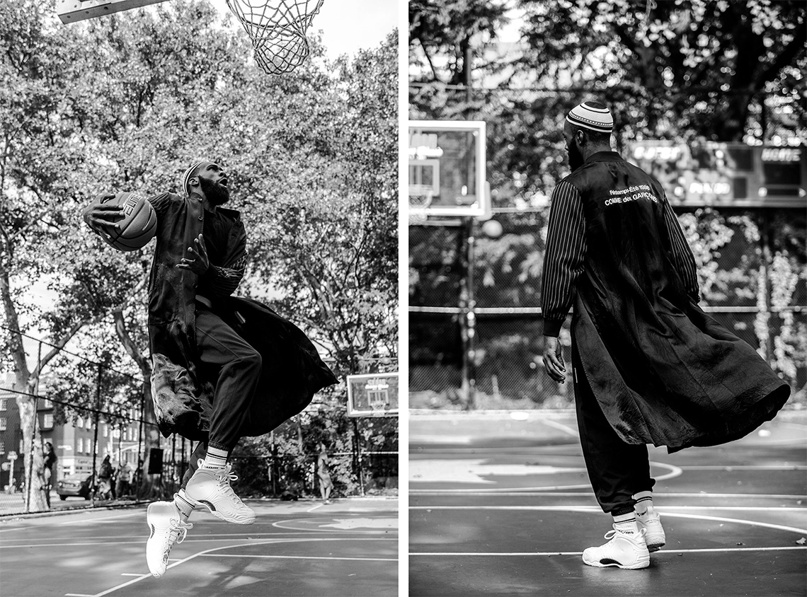 Giày Nike Comme des Garçons Homme Plus x Air Foamposite One 'White' DJ7952-100 - Ảnh 6