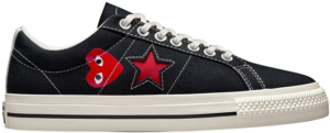 Giay Converse One Star Ox Comme des Garcons PLAY 'Black' A01791C