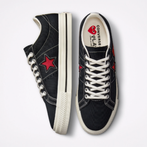 Giay Converse One Star Ox Comme des Garcons PLAY 'Black' A01791C