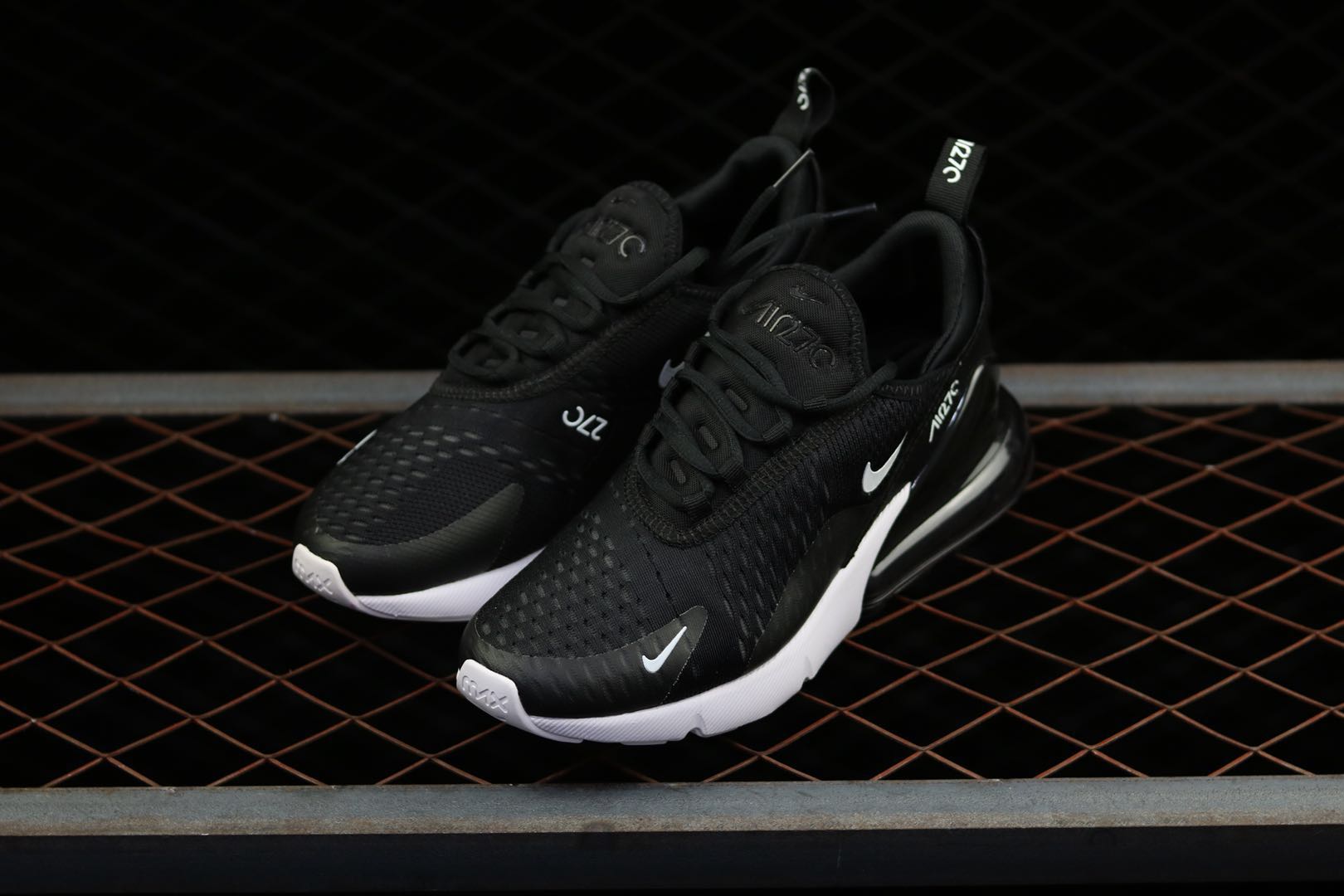 Giày Nike Air 270 Flyknit 'Core Black' AH8050-002 - Ảnh 8