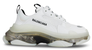 Giày Balenciaga Triple S Clear Sole Sneakers White 544351-W2GS-19012