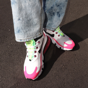 Alternative view of Giày Nike Air Max 270 React 'Hyper Pink' CJ0619-101