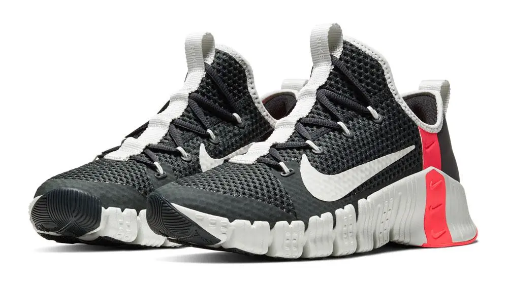 Alternative view of Giày Nike Free Metcon 3 Dark Grey Crimson CJ0861-060