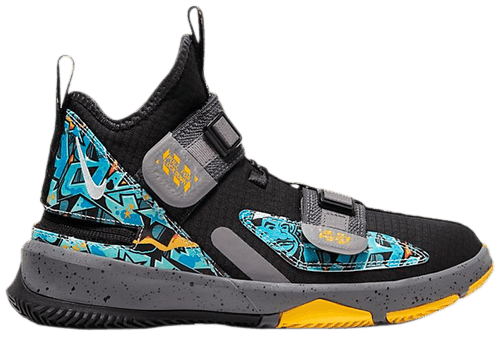 Giày Nike LeBron Soldier 13 Flyease GS 'Graffiti' AR7586-070