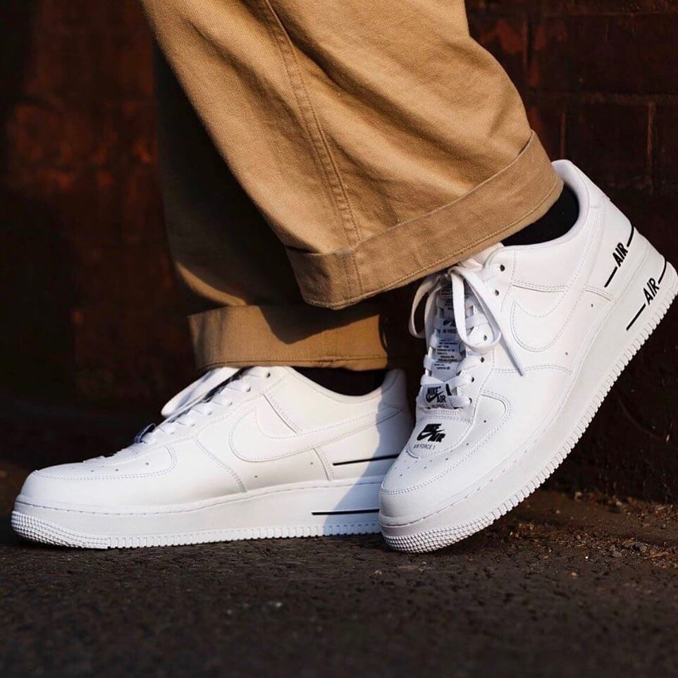 Giày Nike Air Force 1 '07 LV8 'Added Air' CJ1379-100 - Ảnh 3