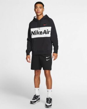 Alternative view of Quần Nike Sportswear Swoosh French Terry Shorts CJ4882-010