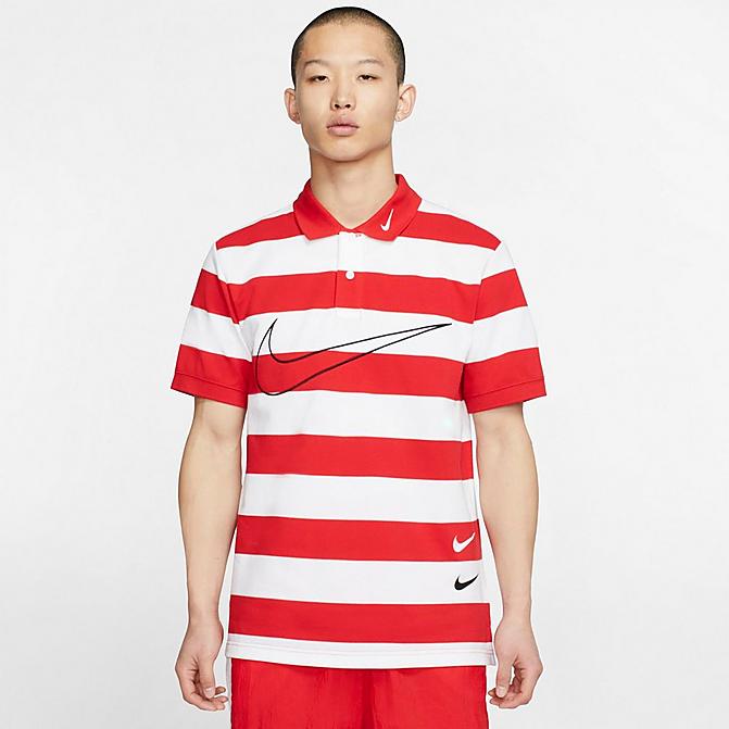 Áo Nike Sportswear Swoosh Polo Shirt CJ4909-657 - Ảnh 2