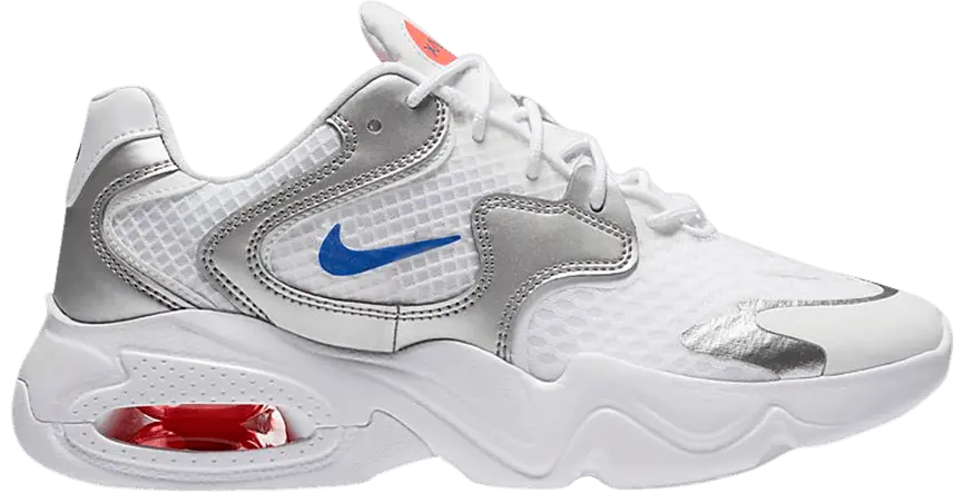 Giày Nike Air Max 2X Wmns 'White Metallic Silver' CK2947-102