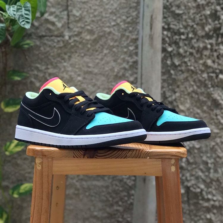 Giày Nike Air Jordan 1 Low SE 'Aurora Green' CK3022-013 - Ảnh 6