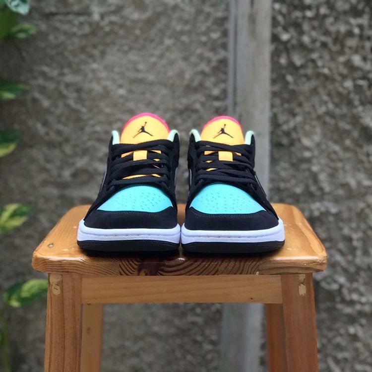 Giày Nike Air Jordan 1 Low SE 'Aurora Green' CK3022-013 - Ảnh 7