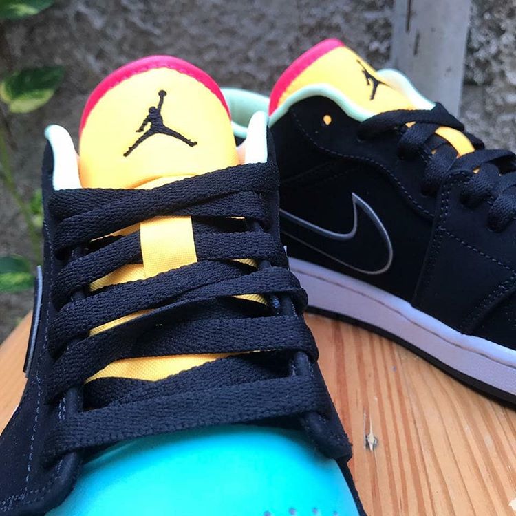 Giày Nike Air Jordan 1 Low SE 'Aurora Green' CK3022-013 - Ảnh 9