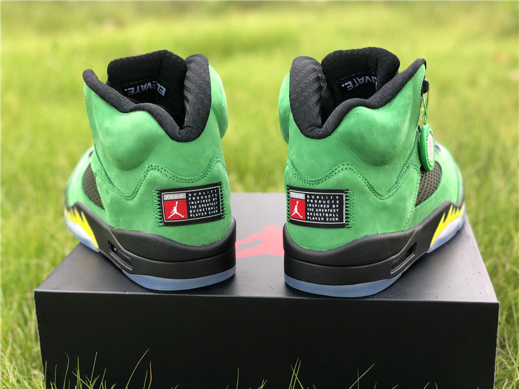 Giày Nike Air Jordan 5 Retro SE 'Oregon' CK6631-307 - Ảnh 5