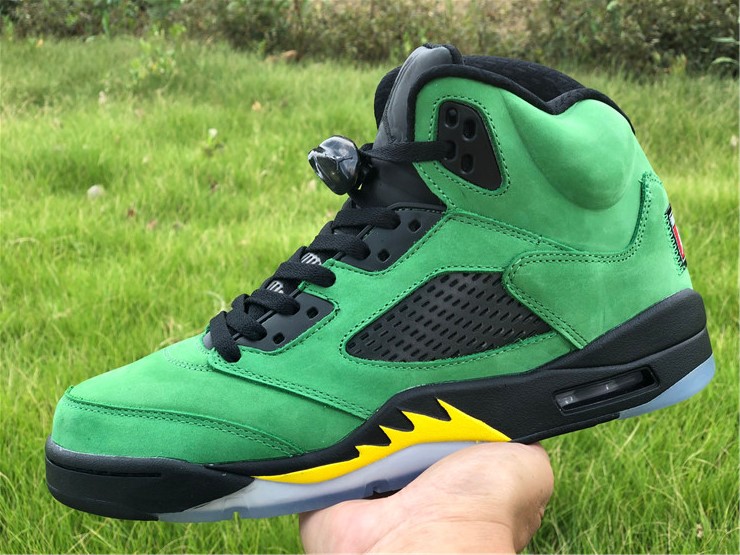 Giày Nike Air Jordan 5 Retro SE 'Oregon' CK6631-307 - Ảnh 3