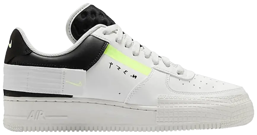 Giày Nike Air Force 1 Type 'White Barely Volt' CK6923-100