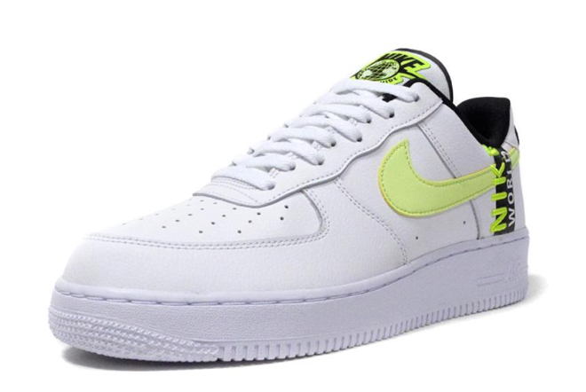 Giày Nike Air Force 1 Low Worldwide White Volt CK6924-101 - Ảnh 2