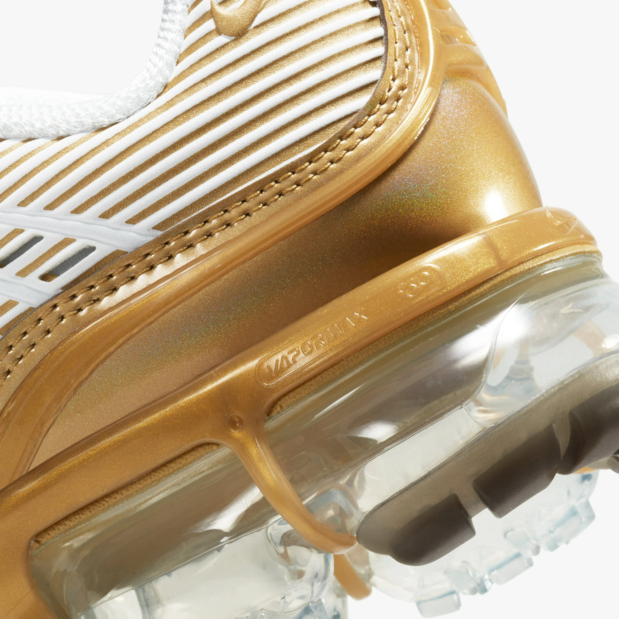 Giày Nike Air VaporMax 360 'White Metallic Gold' (W) CK9670-101 - Ảnh 4