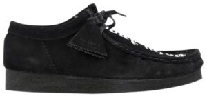 Giay Clarks x Palm Angels Suede Wallabee 'Black' 261-56815