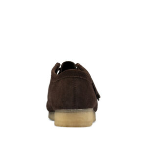Giay Clarks Wallabee 'Dark Brown Suede' 261-56606