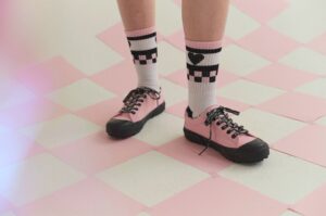Alternative view of Giày Vans X Lazy Oaf Style 29 Pink VN0A3MVHR4H