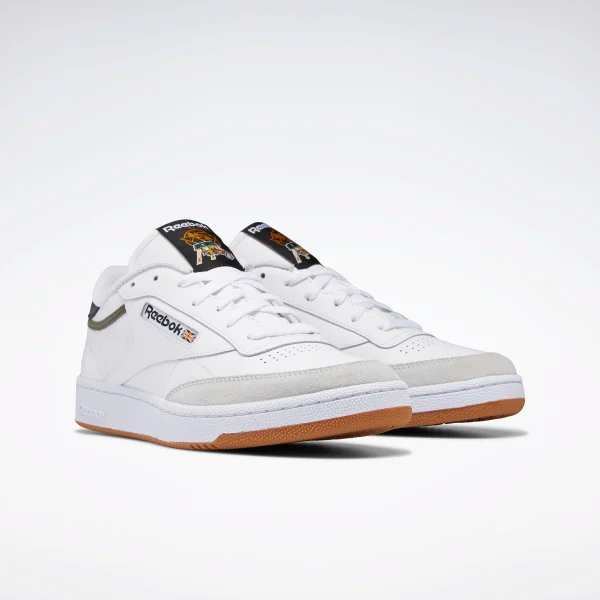 Giày Reebok Club C 85 Outdoor White GZ6872 - Ảnh 3