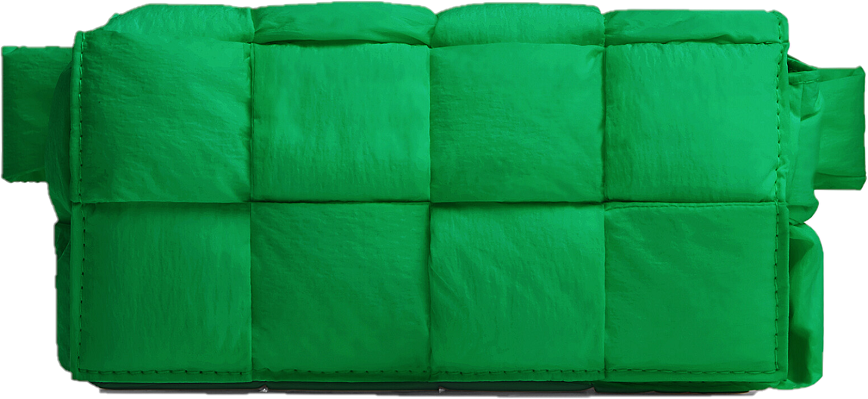 Tui Bottega Veneta Padded Tech Cassette Belt 'Parakeet' 679763VBO803724