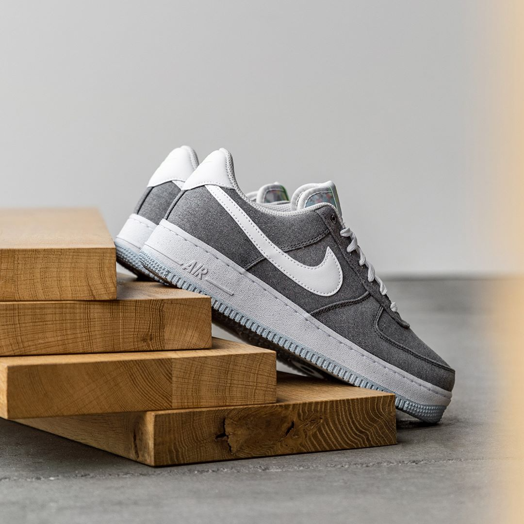 Giày Nike Air Force 1 Low '07 'Recycled Canvas Pack Iron Grey' CN0866-002 - Ảnh 3