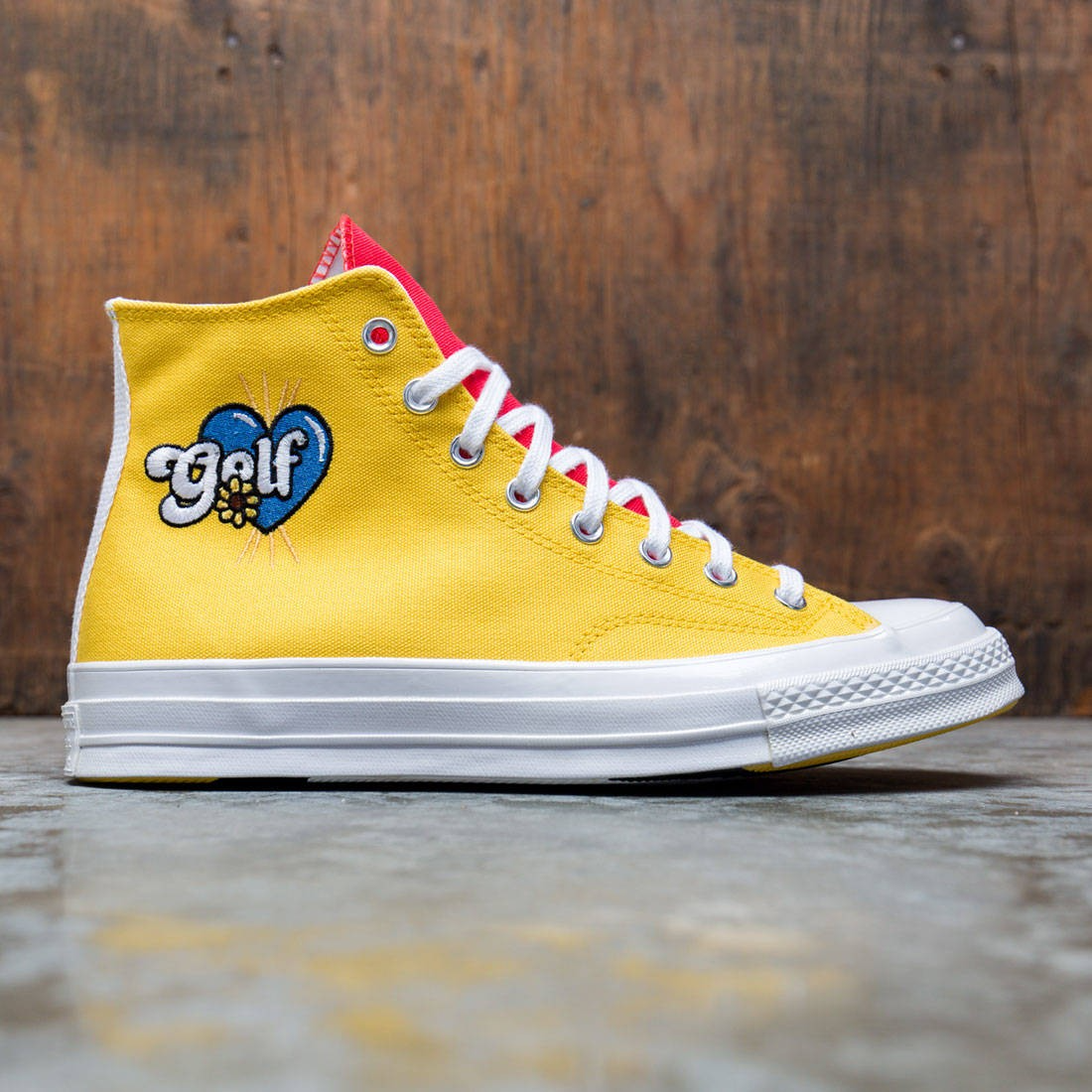 Giày Golf Wang x Converse Chuck 70 High 'Tri Panel' 169910C - Ảnh 3