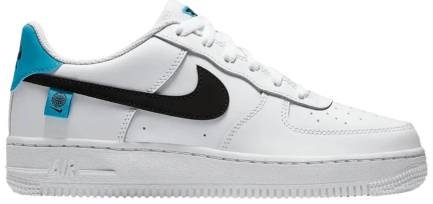 Giày Nike Air Force 1 '07 Low GS 'Worldwide Pack Blue Fury' CN8533-100
