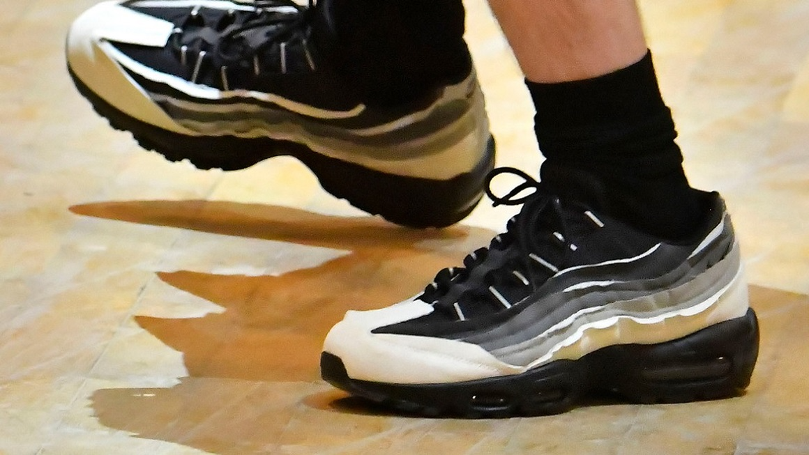 Giày Nike Comme des Garçons x Air Max 95 'Grey' CU8406-101 - Ảnh 3